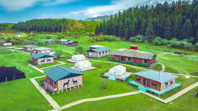 Arou Buluo Xunlu Villa Over view