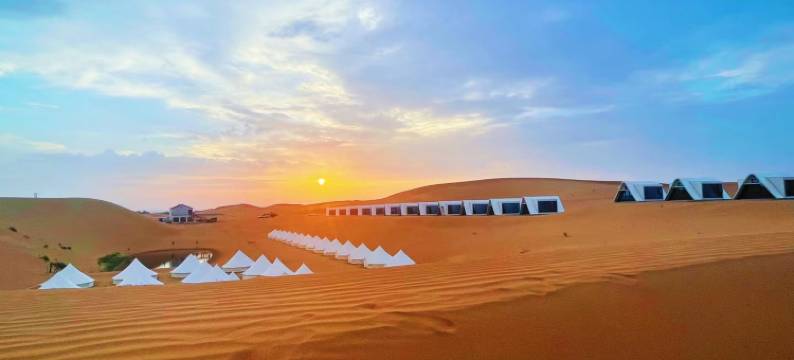 中卫沙漠空间站图片