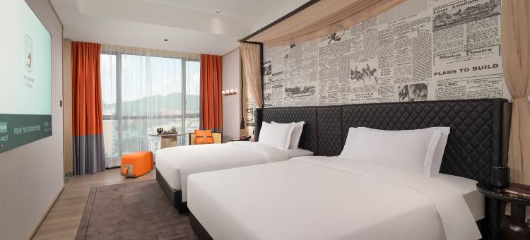 广州白云站新市墟地铁站骑士物语酒店图片