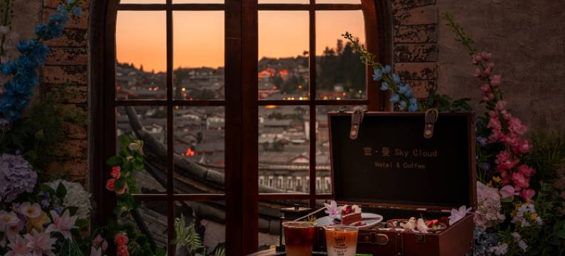 雲曼Sky Cloud 静聆听|观景花园美宿(丽江古城大水车店)图片