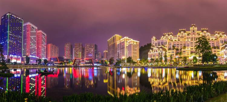 叁合·Levelcell高空观景酒店(花果园购物中心白宫艺术中心店)图片