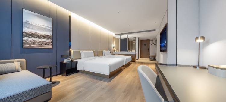 绵阳高铁站涪城万达广场亚朵酒店图片