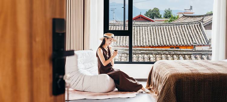 无夏而立°Beyond Summer丨雪山私汤丨原木智控独院(白沙古镇店)图片