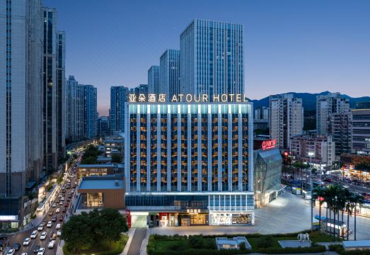 莆田城厢万达广场荔城大道亚朵酒店外景图