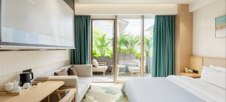 一宅新中式合院·智能客控丨设计师美学轻奢酒店(雅安高铁站店)图片