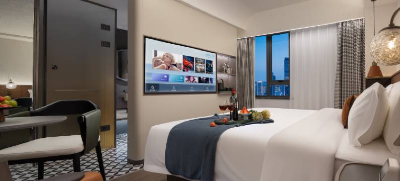 阜阳•橙子WARMWARMMOMMOMKIDSDESIGN酒店(颍州里二里井夜市店)图片