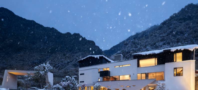 毕棚沟•暮山图片