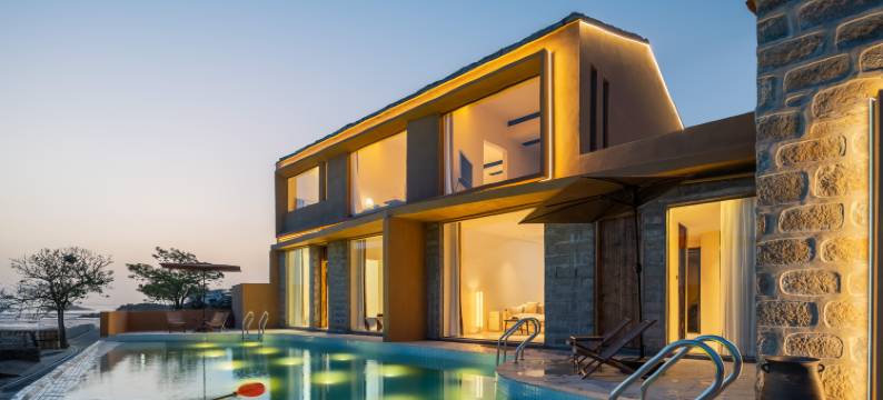 仟里Stay Cluster . 泳池落日海景民宿图片