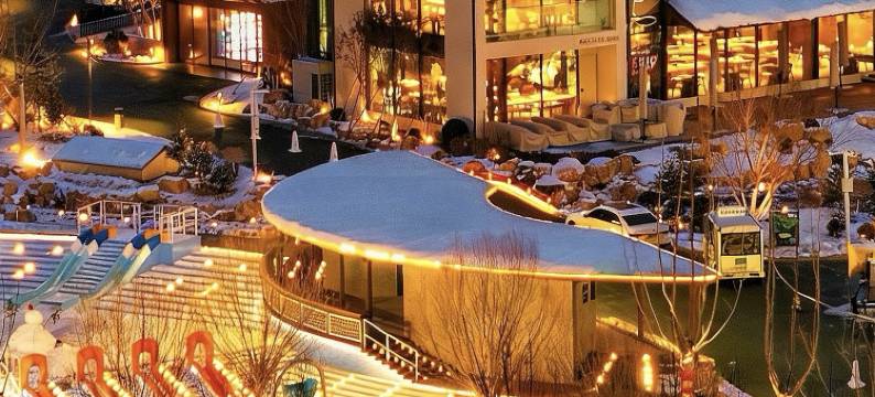 鞍山卓阅山那边度假山谷图片