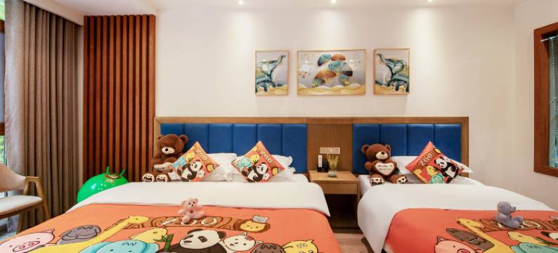 拾光温泉丨隐世·villa酒店(毕棚沟景区理小路店)图片