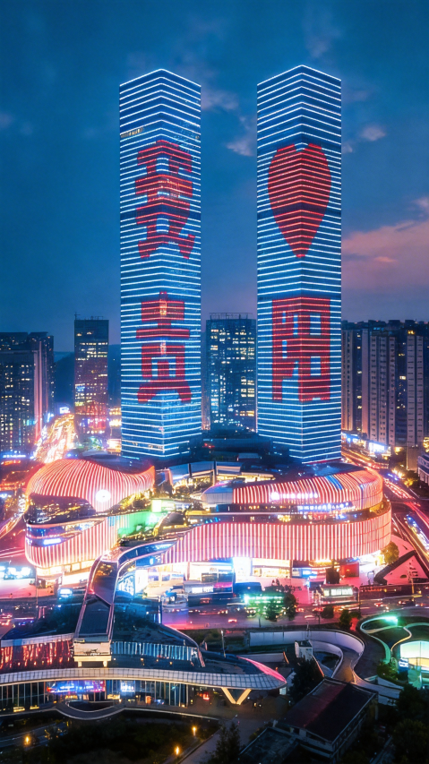 张小姐的家观景民宿(花果园双子塔方圆荟海豚广场店)图片
