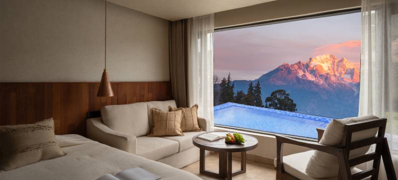 丽江·凝风蓝丨‌SnowMountainWindBells日照金山野奢酒店图片