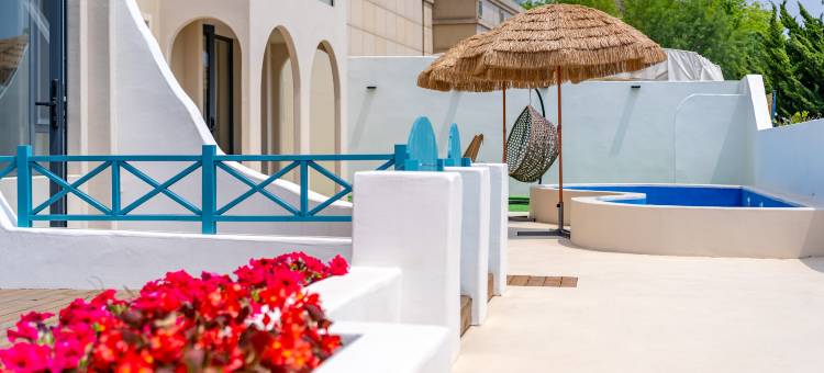 栖在蓝岸·地中海浪漫风情海景度假美宿(星海广场店)图片