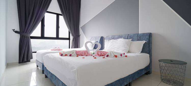 怡保地平线3BR L18令人惊叹的Grab A Stay(The Horizon Ipoh Belle Vue by Grab A Stay)图片