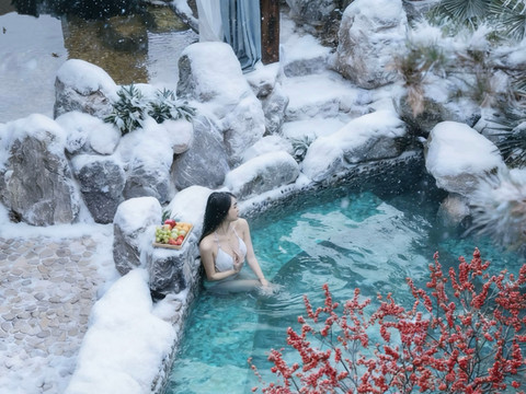 御墅丨环山秘境溯溪泳池私汤温泉度假酒店 (安吉深溪峡谷漂流店)