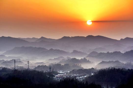 都江堰峨山大坪图片