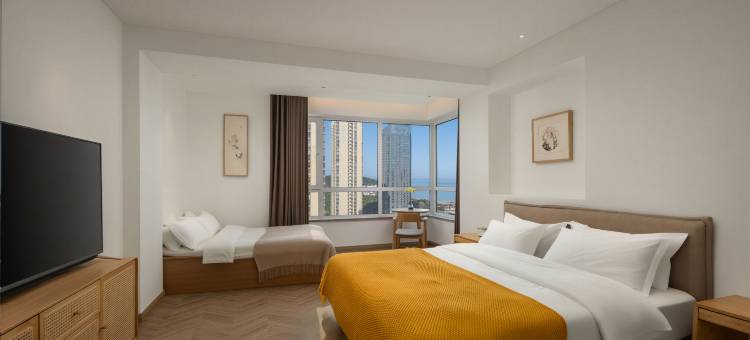 花筑·澜海设计师酒店(威海国际海水浴场火炬八街店)图片