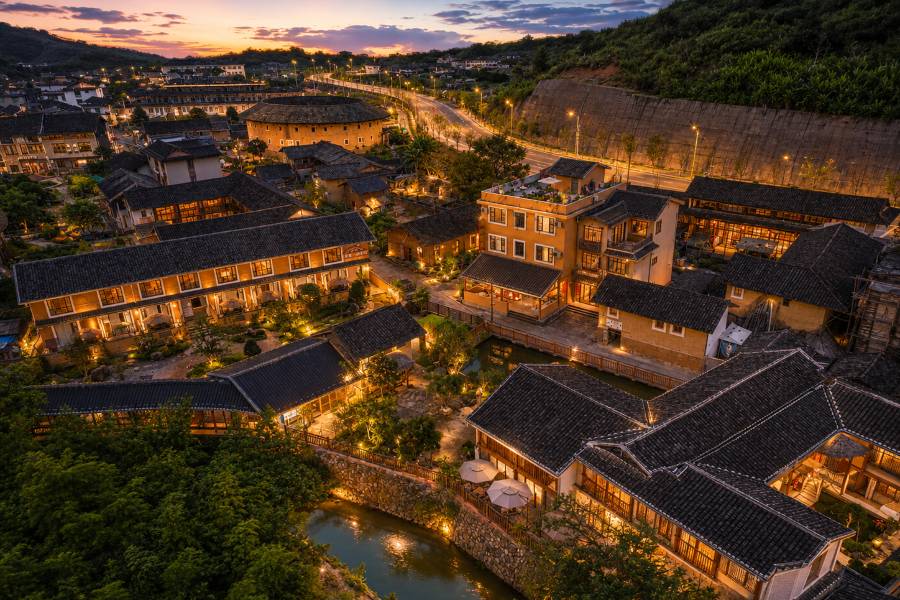 簡宿|溪間堂°臻選土樓中氏美學全景度假民宿(南靖雲水謠景區店)