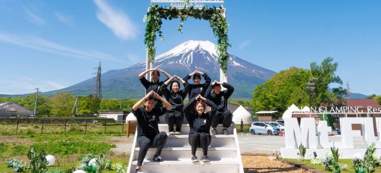 山中湖VISION豪华露营度假村及水疗中心(Panoramic Mt. Fuji Views from All Rooms – Vision Glamping Resort & Spa Yamanakako)图片
