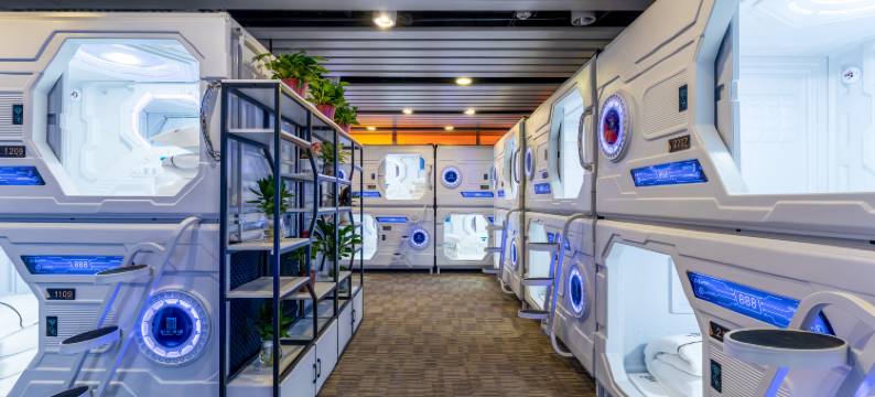 世纪青藤太空舱计时休息室(T3航站楼店)图片