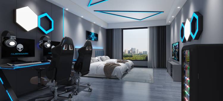 聚点电竞酒店图片