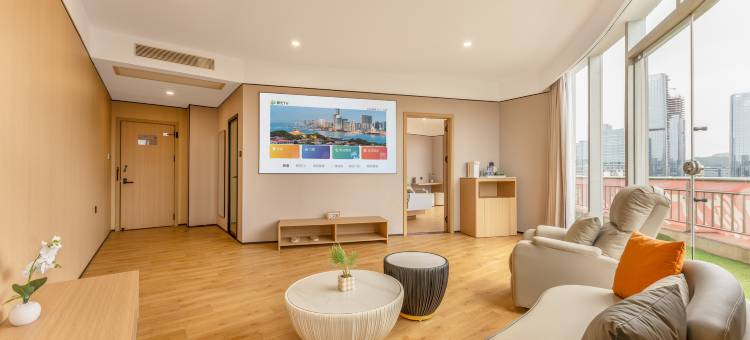 MOON HOTEL|玥上酒店(广州神舟路地铁站科学城店)图片