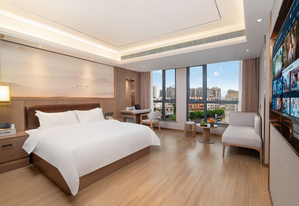 Flower 花涧栖居酒店（贺州学院永丰湖湿地公园店）外景图