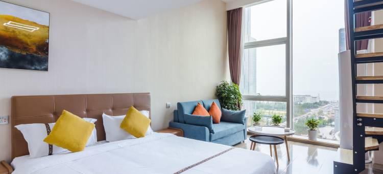 青岛雅珺酒店公寓(石老人海水浴场店)图片