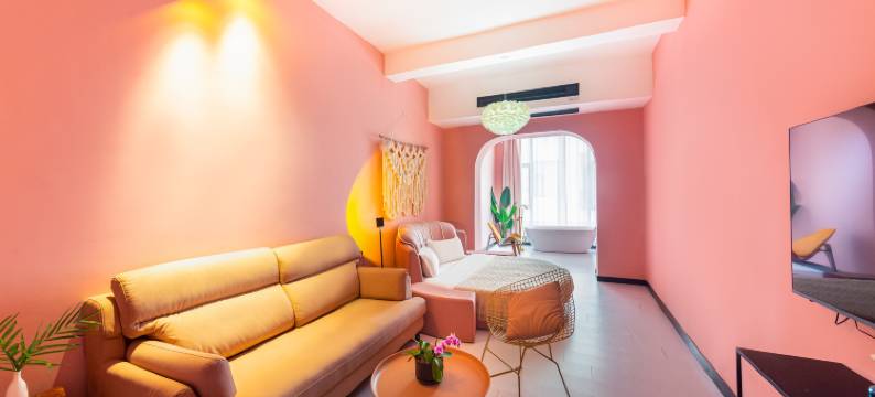 听海轩奢·知北游轻法式风格情侣亲子度假别墅图片