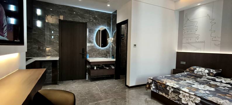 柒月棋牌公寓(博商购物广场店)图片