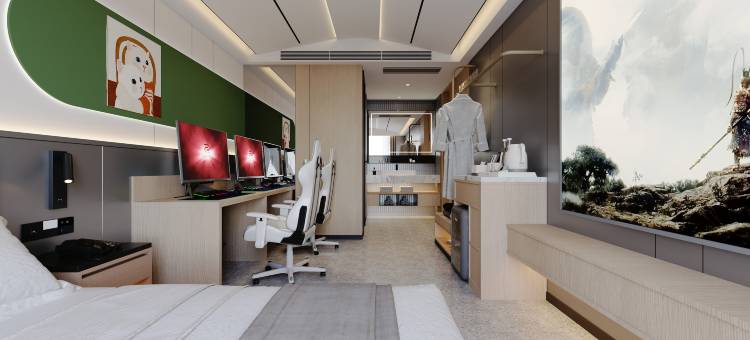 北斗电竞酒店(许昌胖东来天使城万达广场店)图片