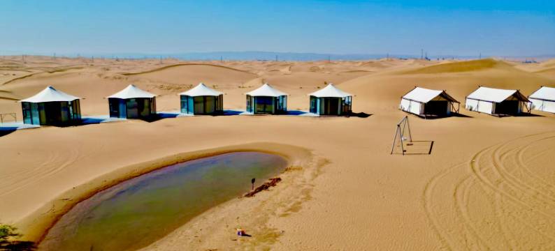 远方有约 DREAM|沙海揽星入梦|轻奢沙漠探险露营图片