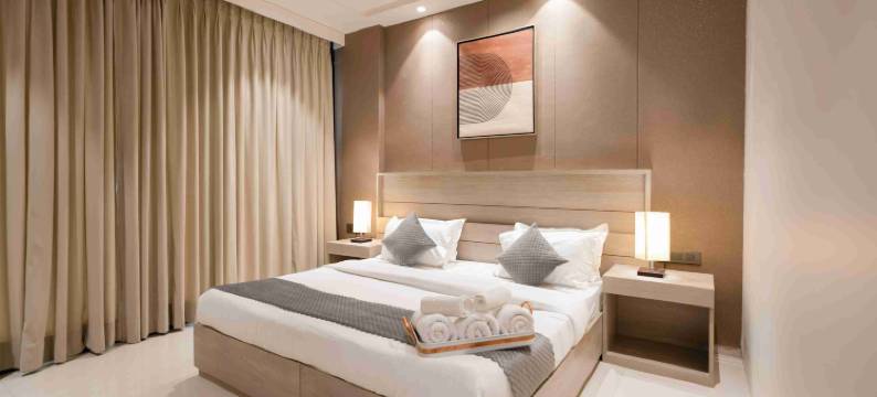 高尔夫球场附近的旅客豪华酒店(The Lodgers Luxury Hotel Near Golf Course Road Gurgaon)图片