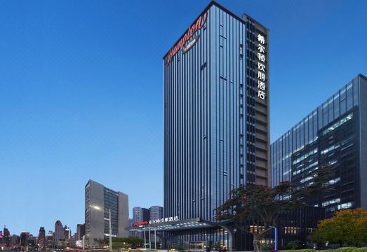 深圳龙华清湖希尔顿欢朋酒店外景图