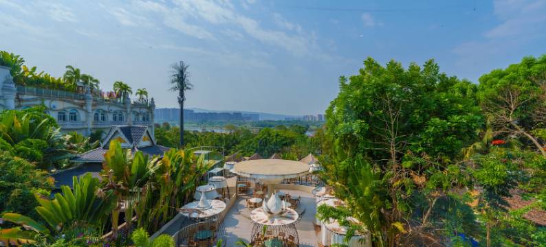 西双版纳三和居望江客栈图片