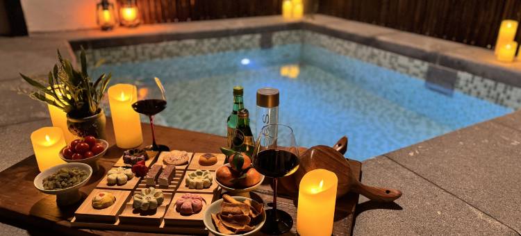 明月禾间野奢溯溪汤泉民宿图片