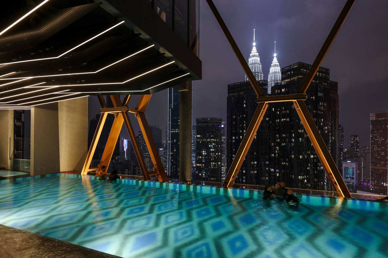 双面山景天珠 携程酒店-KLCC吉隆坡斯嘉丽Scarletz【中文礼遇⭐️无边泳池