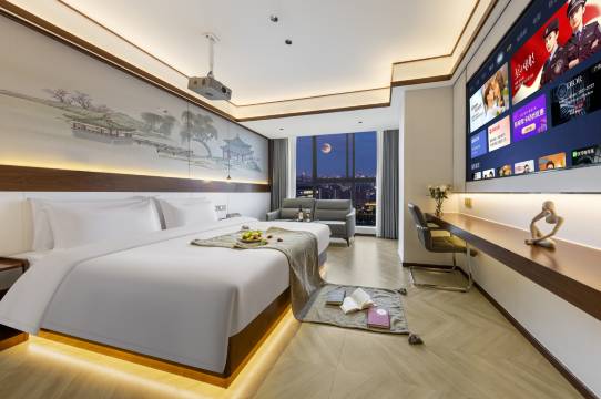 贵阳•梵景│VIEW•BYARTOUR•LA中式美学酒店(西普陀寺泉湖公园店)图片