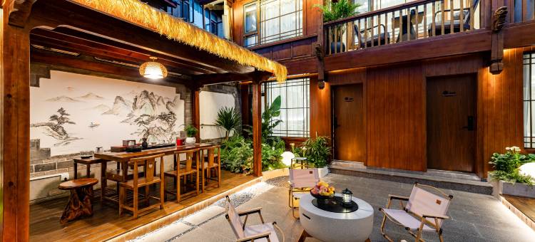 心悦·Mid villa观雪山|山野诧寂风设计师民宿(古城大水车店)图片