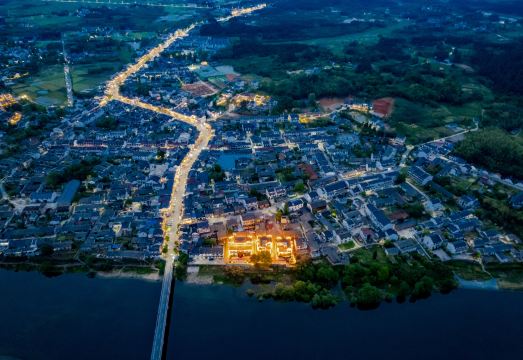 姚家大院·弋江居外景图