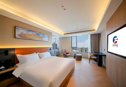 梓悠酒店（青白江万达广场店）外景图