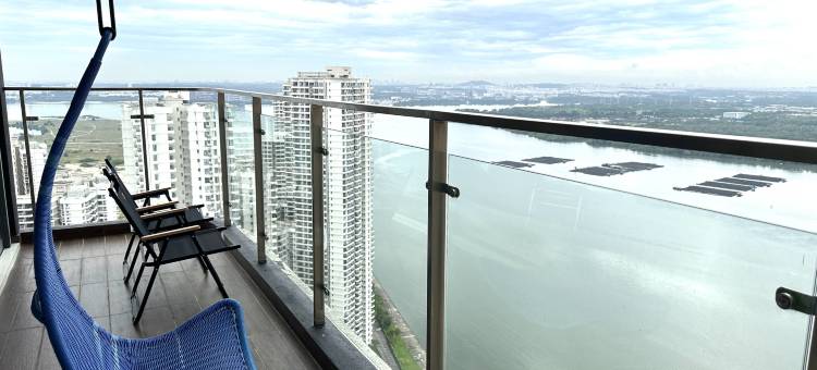 金海湾碧桂园 和平海景 靠近新柔关卡CIQ | 3房2卫(Peace Seaview Country Garden Danga Bay near CIQ | 3B2B)图片