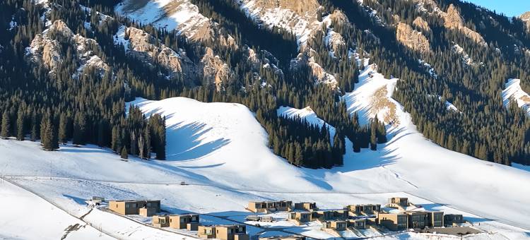 温泉赛里木湖水云杉野奢酒店图片