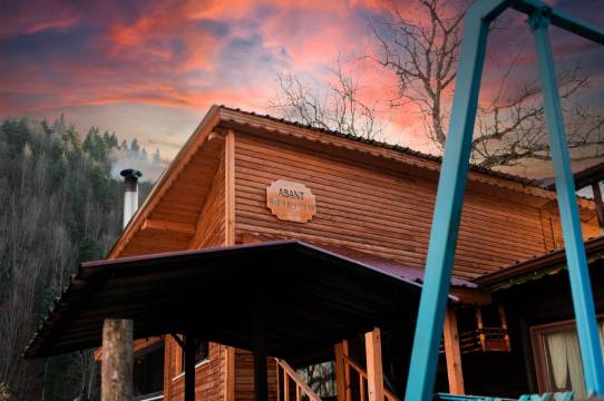 Abant Barış Pansiyon offers peaceful stay in nature with traditional village breakfast.