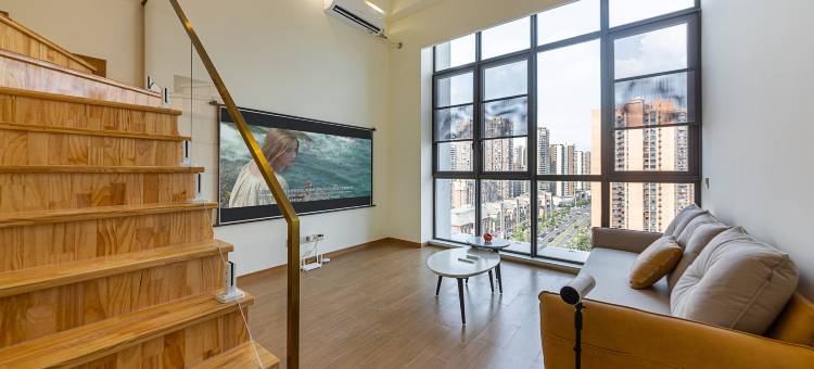 栖牛·NICE投影自助公寓(海伦天麓店)图片