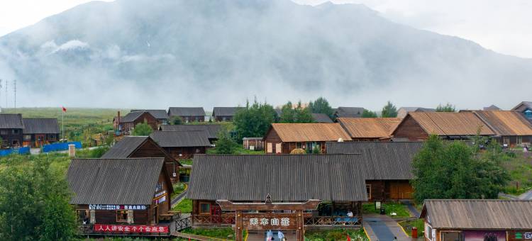 喀纳斯禾木山庄图片