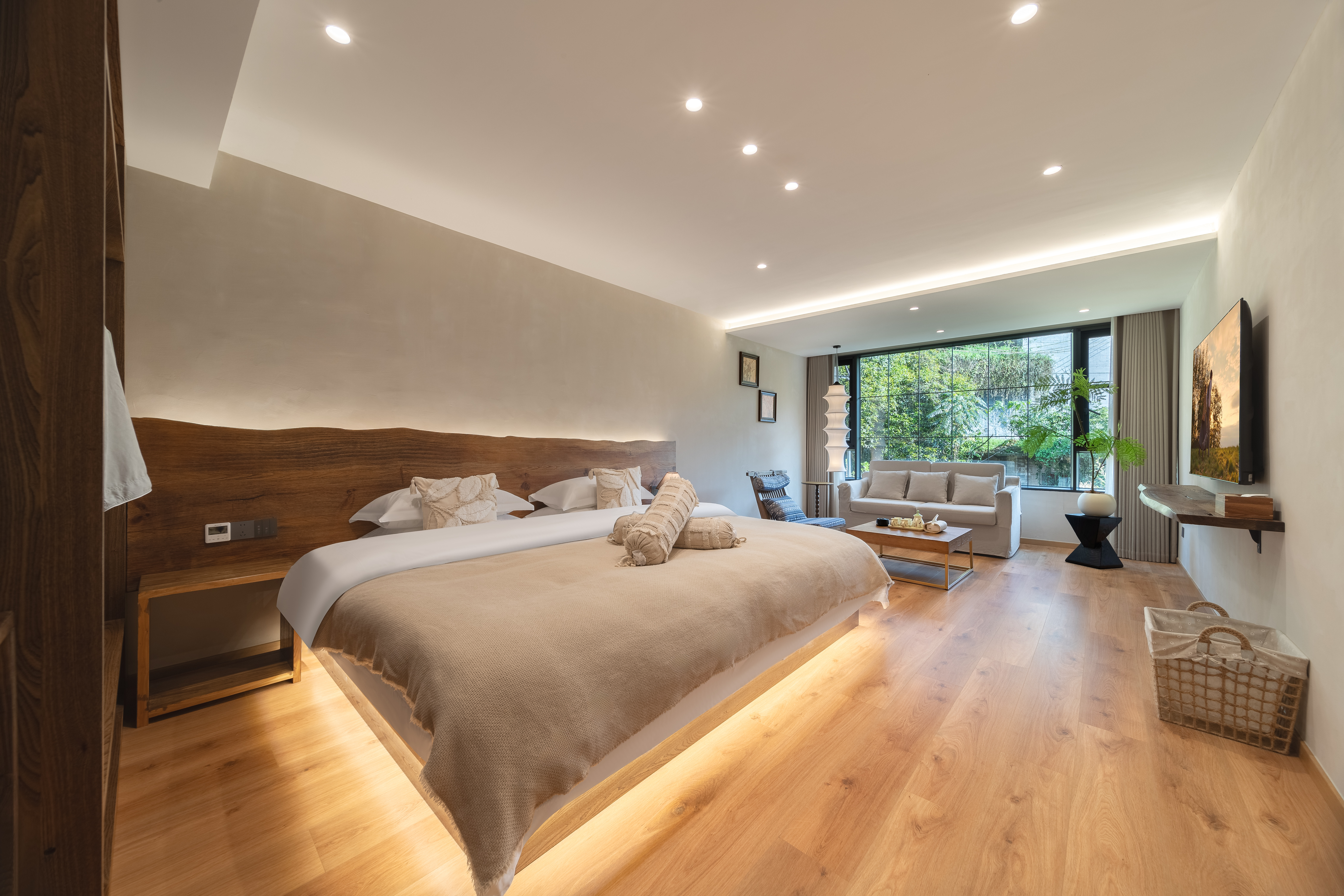 Perch Bamboo Homestay of Southern Sichuan Bamboo SeaOver view