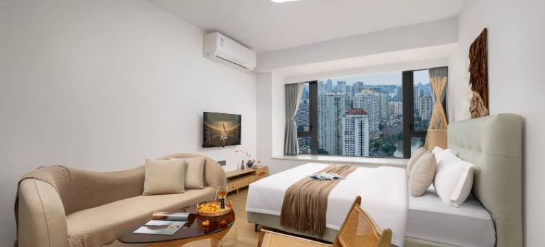 浮生一宅套房酒店公寓(339天府熊猫塔红星桥地铁站店)图片