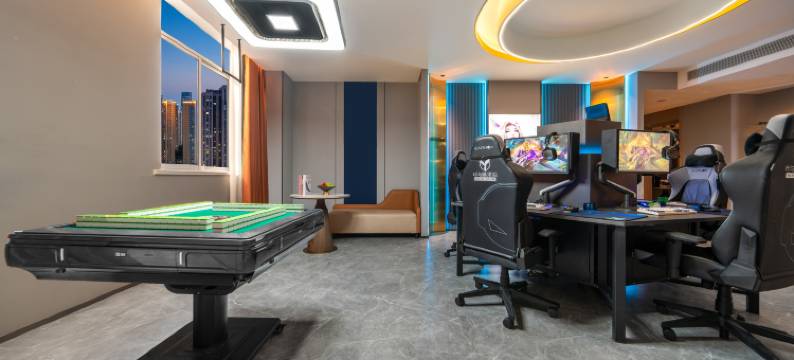 叶与晨电竞电影酒店(邢台北国商城逗号立方店)图片