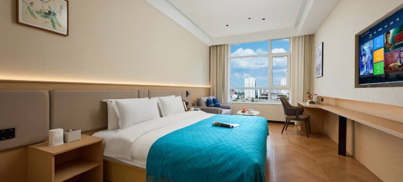 Skyline·拾一庭|高空观景设计师美学民宿(大同古城店)图片